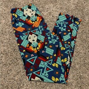 LuLaRoe Pocahontas leggings, OS